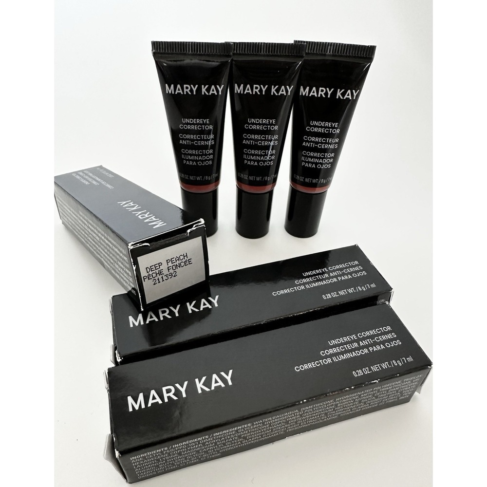 (Lot Of 3) MARY KAY UNDEREYE CORRECTOR DEEP PEACH 211392 FULL SIZE NEW IN BOX